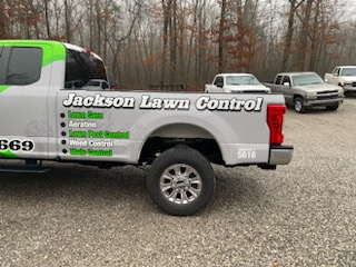 Jackson Lawn Control Service Truck